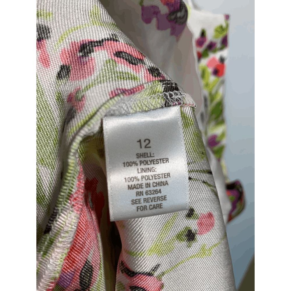 LUXE by Carmen Marc Valvo Sleeveless Floral Midi Dress - Picture 4 of 5